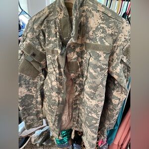 Digital Camo Army jacket - Small Short